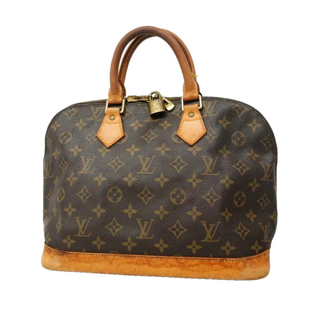 Louis Vuitton Alma Monogram Handbag M51130 Brown Women's